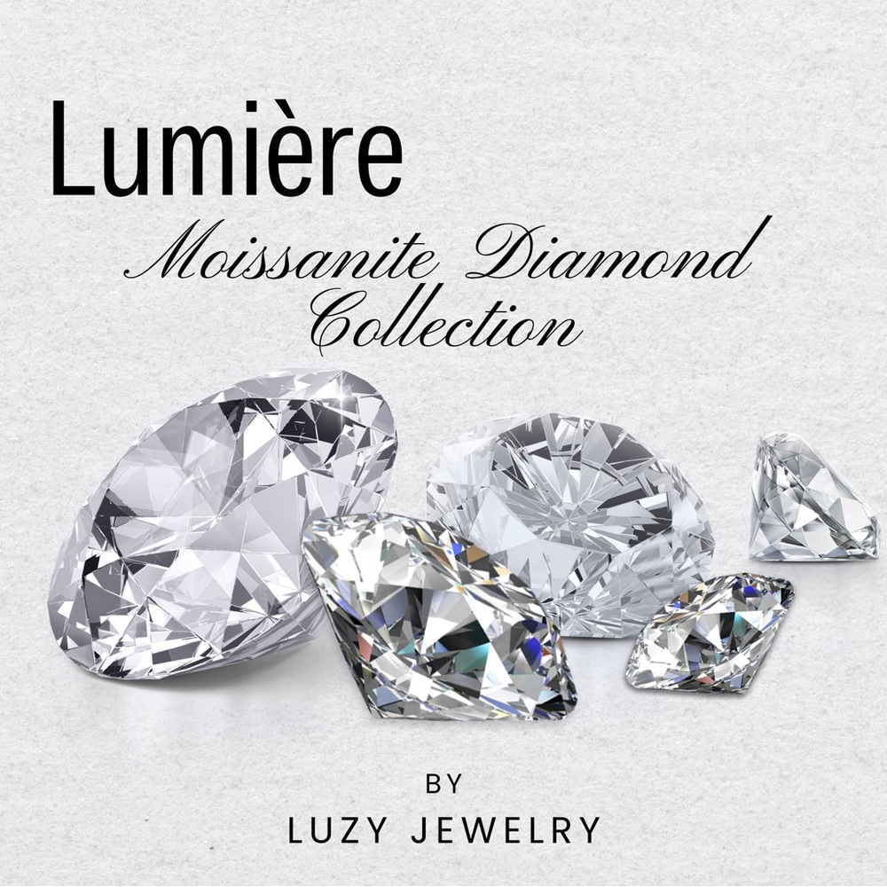 Lumière Moissanite Diamond Collection by Luzy Jewelry